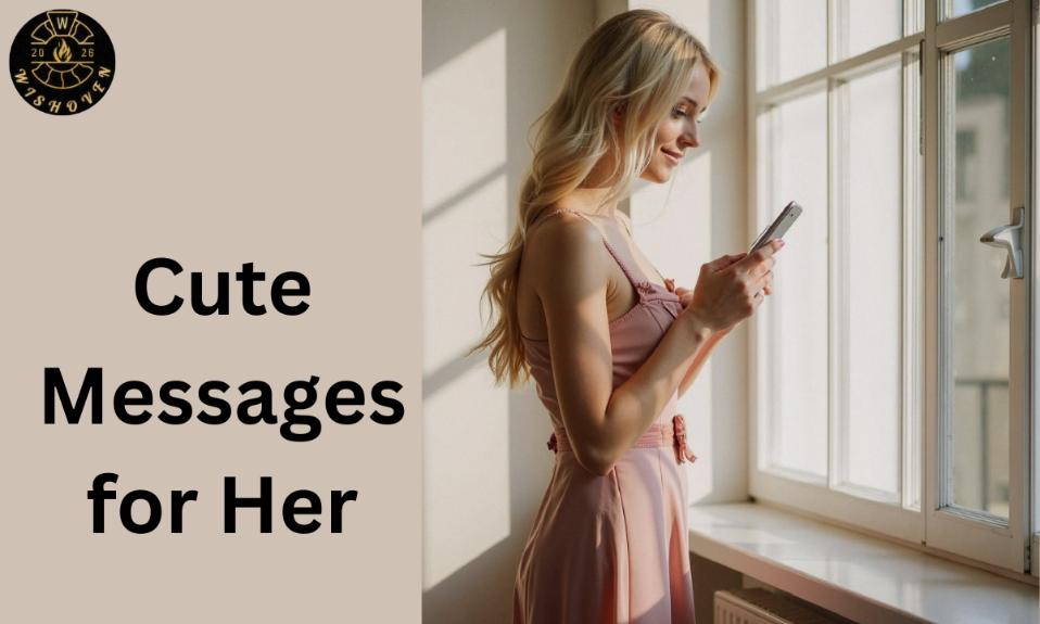 Cute messages for her