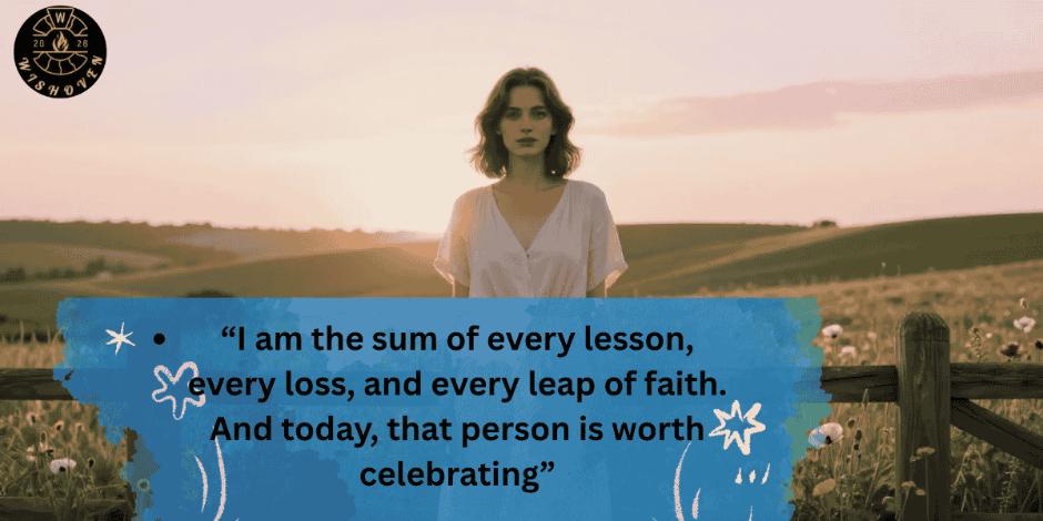 Inspirational Birthday Messages to Myself