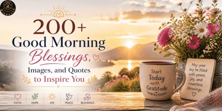 200+ Good Morning Blessings, Images, and Quotes to Inspire You