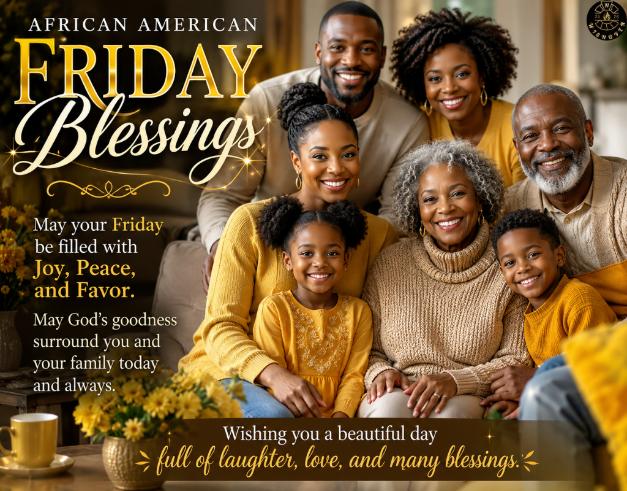 African American Friday Blessings