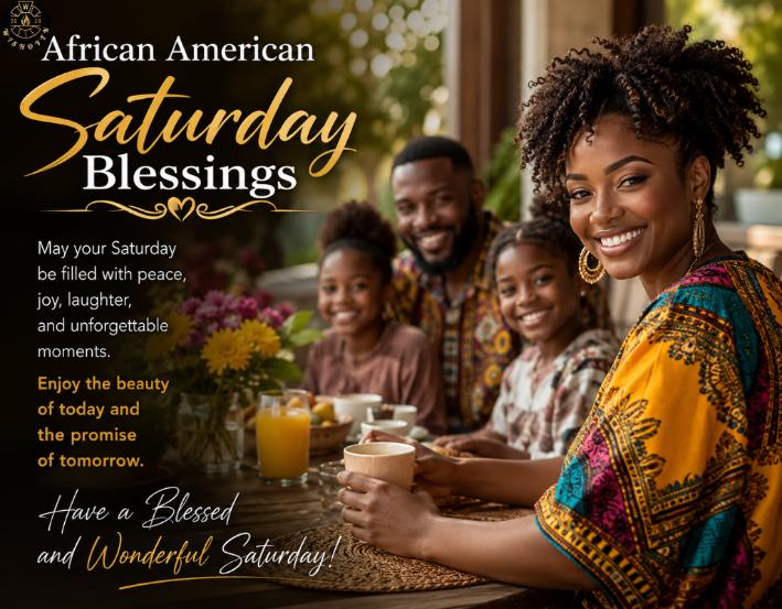 African American Saturday Blessings