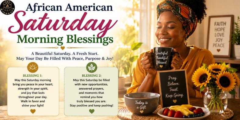 African American Saturday Morning Blessings