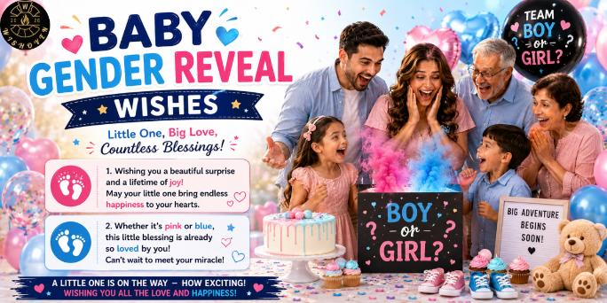 Baby Gender Reveal Wishes
