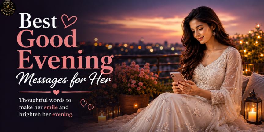 Best Good Evening Messages for Her