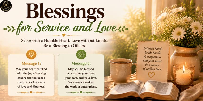 Blessings for Service and Love