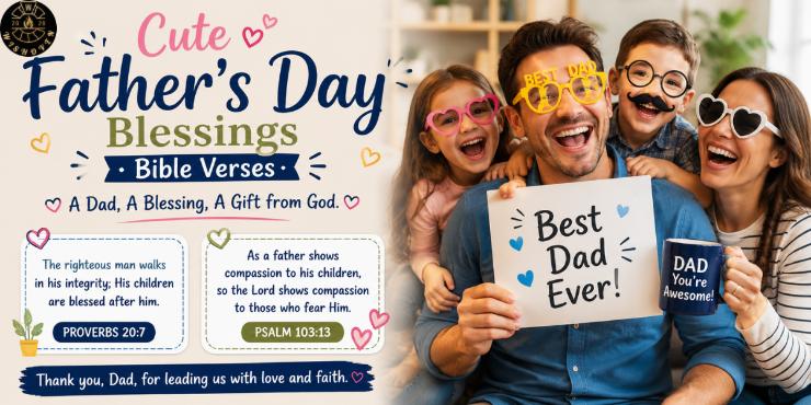 Cute Father’s Day Blessings Bible Verses