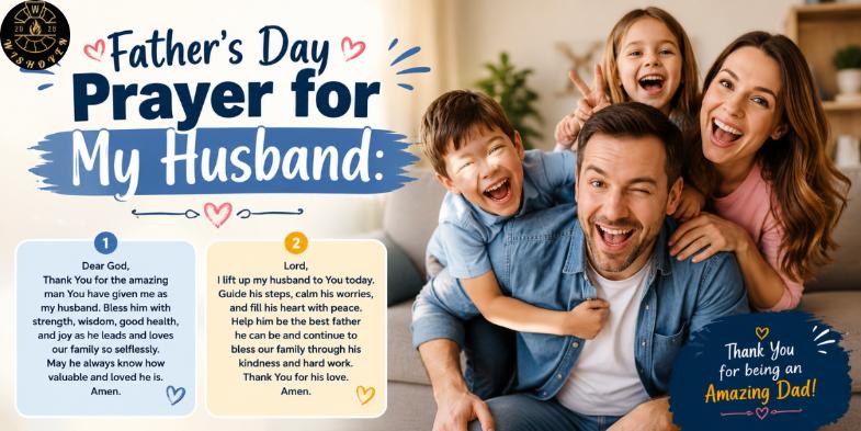 Father’s Day Prayer for My Husband