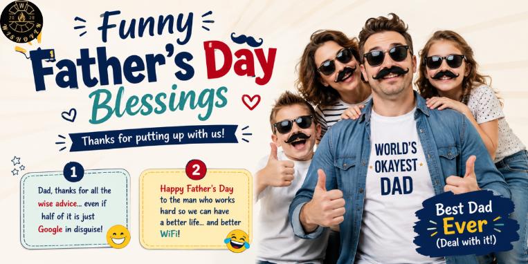 Funny Father’s Day Blessings