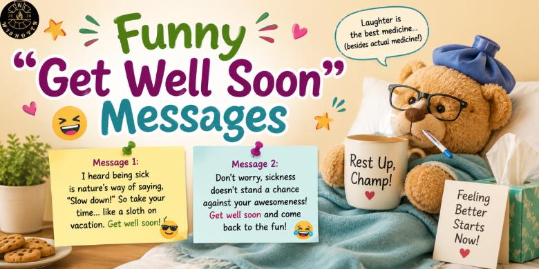 Funny Get Well Soon Messages
