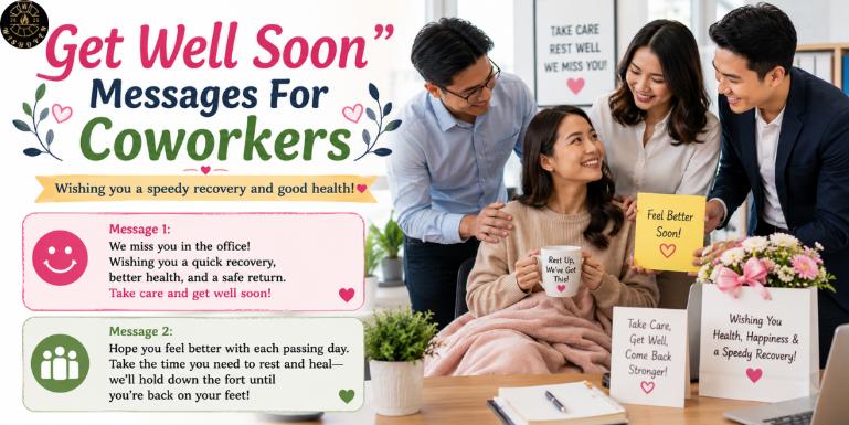 Get Well Soon Messages For Coworkers