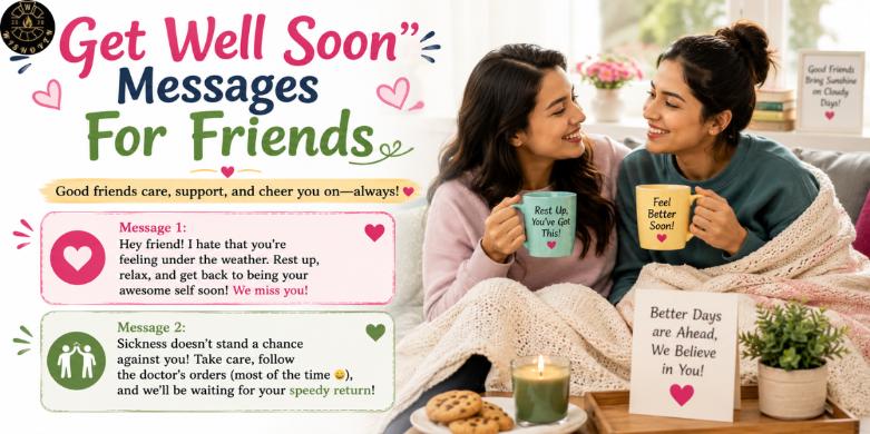 Get Well Soon Messages For Friends