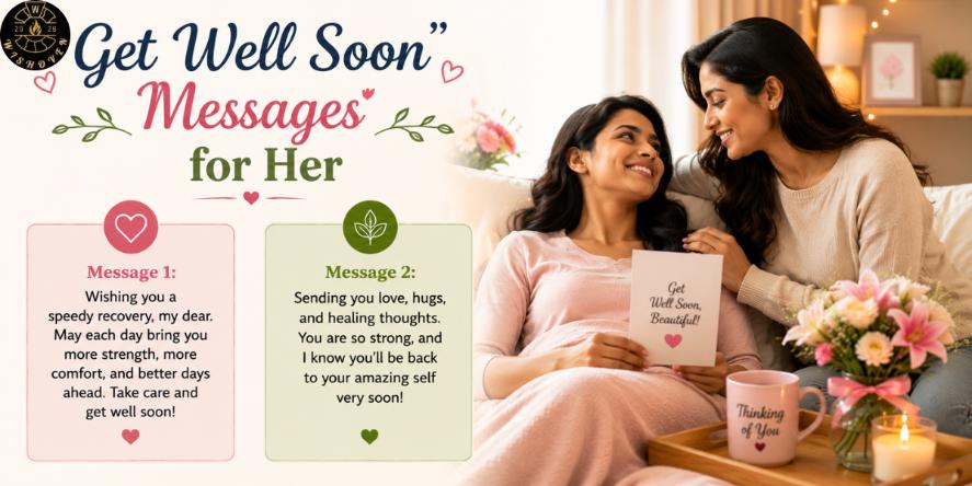 Get Well Soon Messages for Her