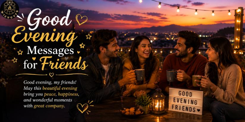 Good Evening Messages for Friends