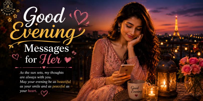 Good Evening Messages for Her