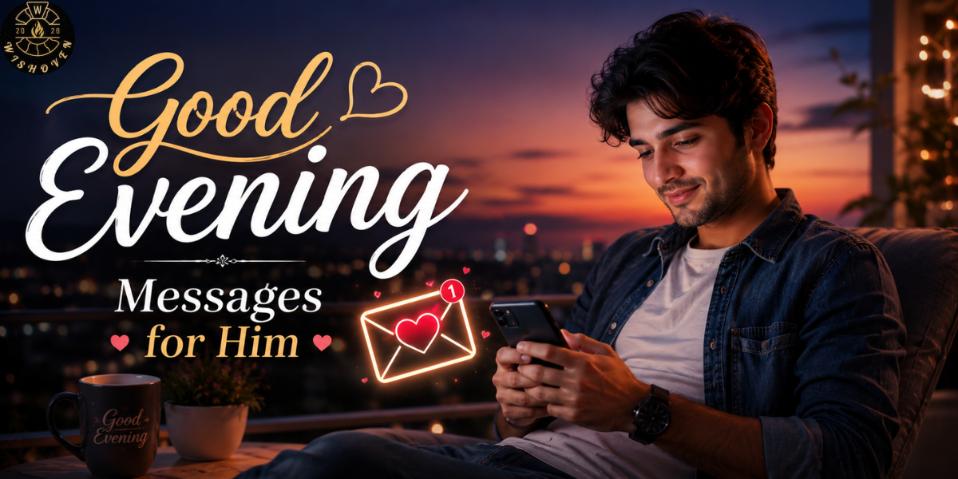 Good Evening Messages for Him