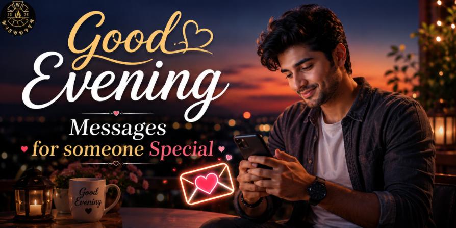 Good Evening Messages for a Special Person