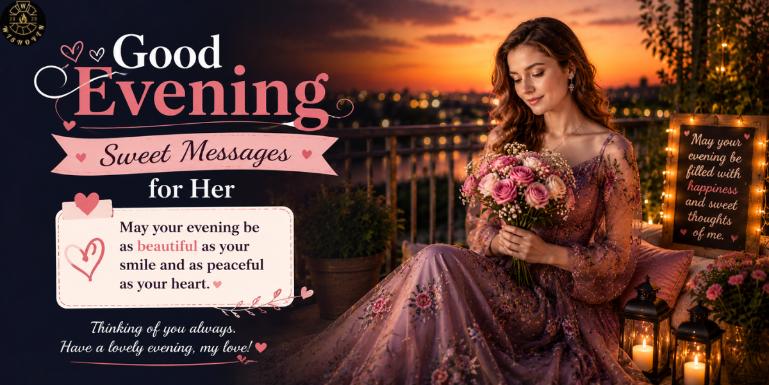 Good Evening Sweet Messages for Her