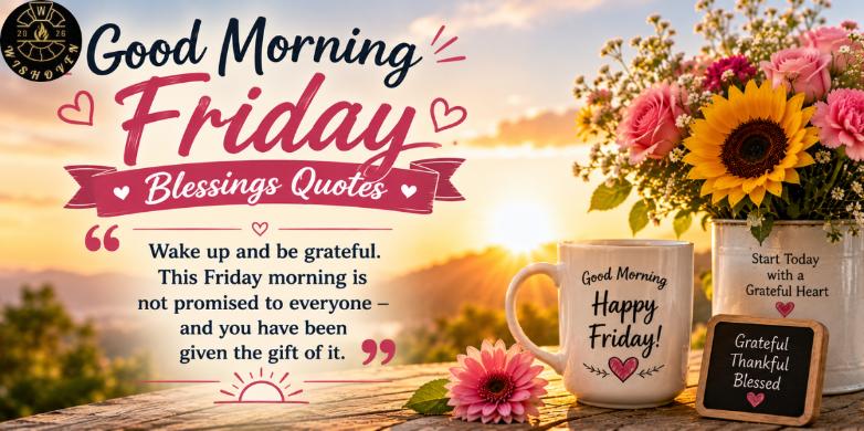 Good Morning Friday Blessings Quotes