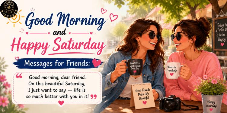 Good Morning and Happy Saturday Messages for Friends