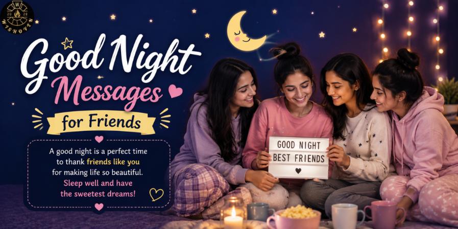 Good Night Messages for Friends