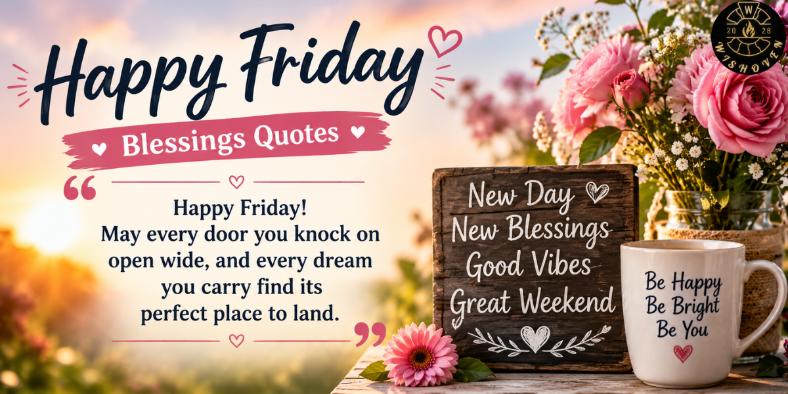 Happy Friday Blessings Quotes