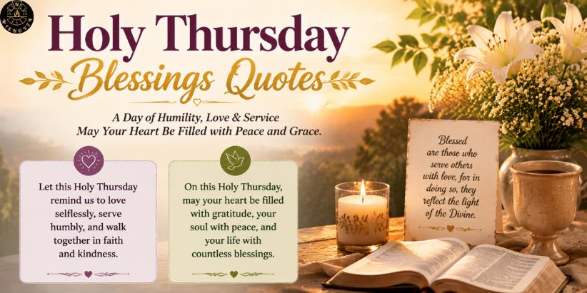 Holy Thursday Blessings Quotes