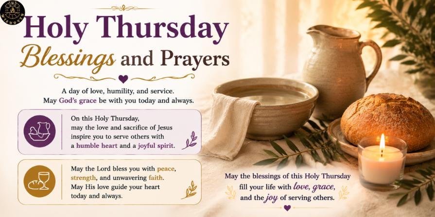 Holy Thursday Blessings and Prayers