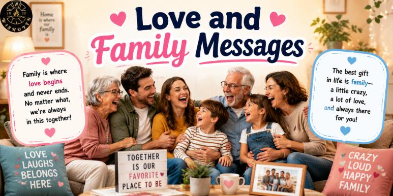 Love and Family Messages