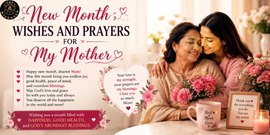 New Month Wishes and Prayers for My Mother