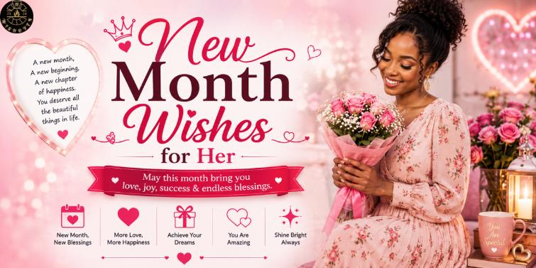 New Month Wishes for Her