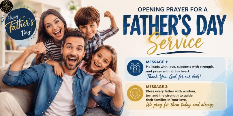 Opening Prayer for a Father’s Day Service