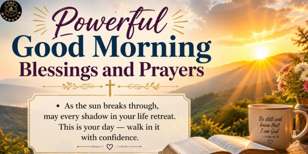 Powerful Good Morning Blessings and Prayers