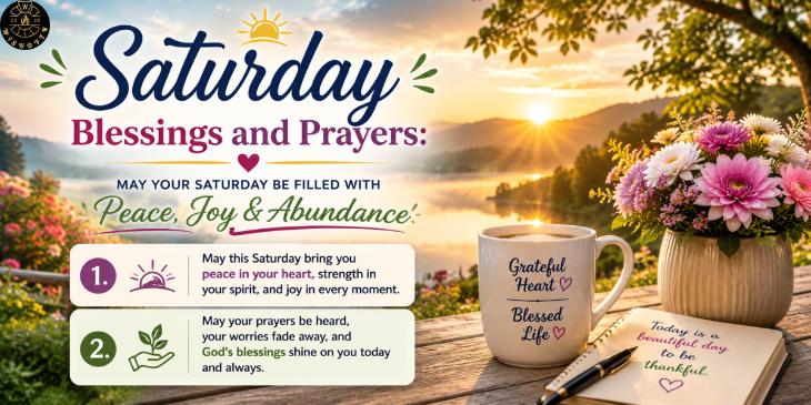 Saturday Blessings and Prayers