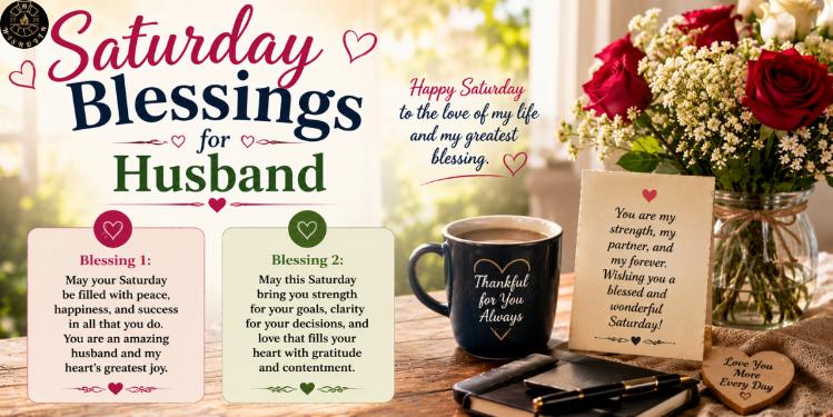 Saturday Blessings for Husband