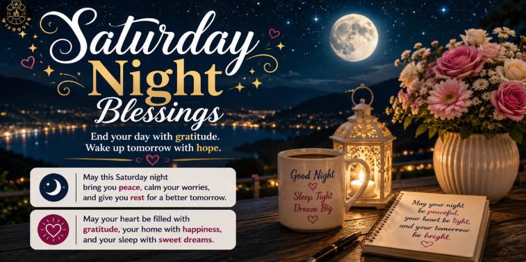 Saturday Night Blessings