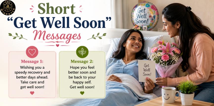 Short Get Well Soon Messages