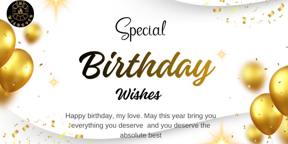 Special Birthday Wishes