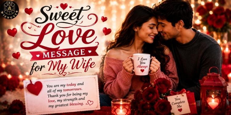 Sweet Love Message for My Wife