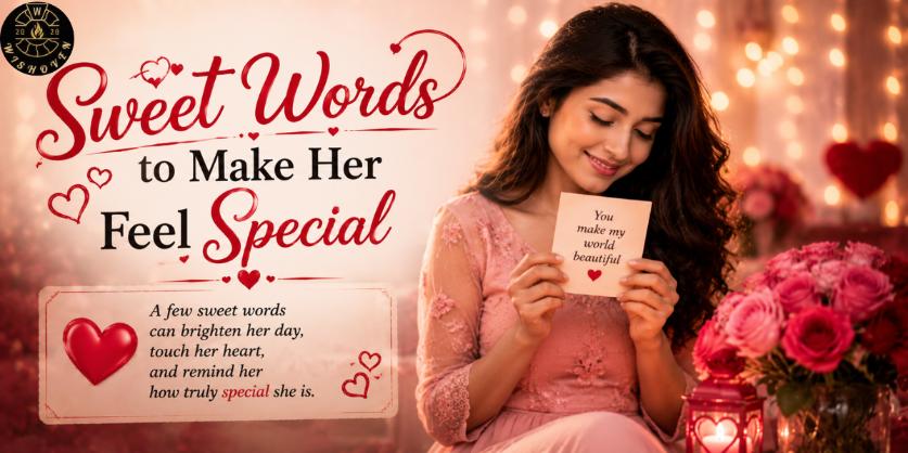 Sweet Words to Make Her Feel Special