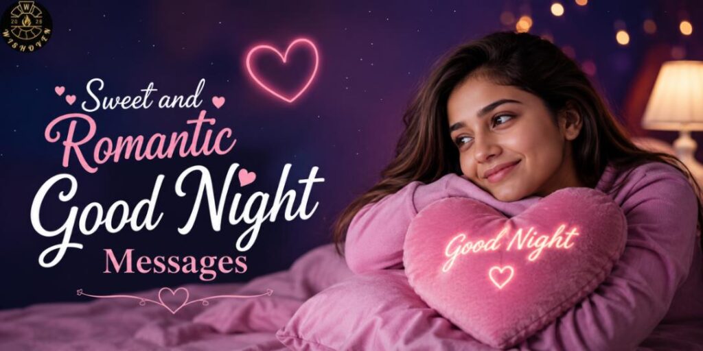 Sweet and Romantic Good Night Messages