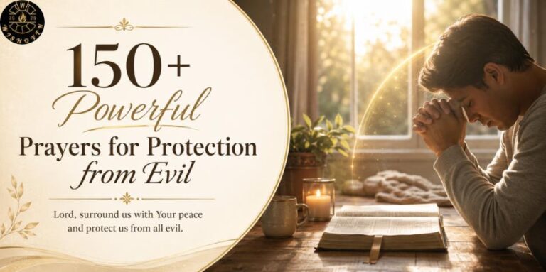150+ Powerful Prayers for Protection from Evil