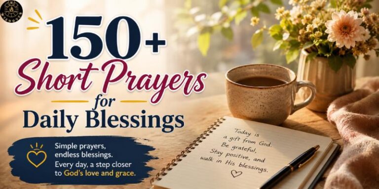 150+ Short Prayers for Daily Blessings