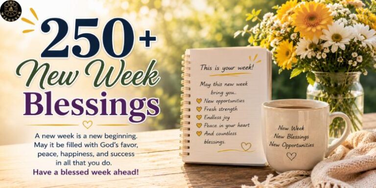 250+New Week Blessings