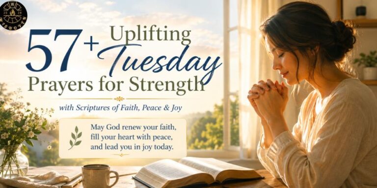 57+ Uplifting Tuesday Prayer