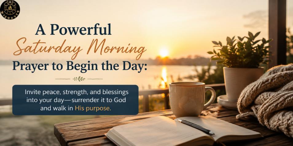A Powerful Saturday Morning Prayer to Begin the Day