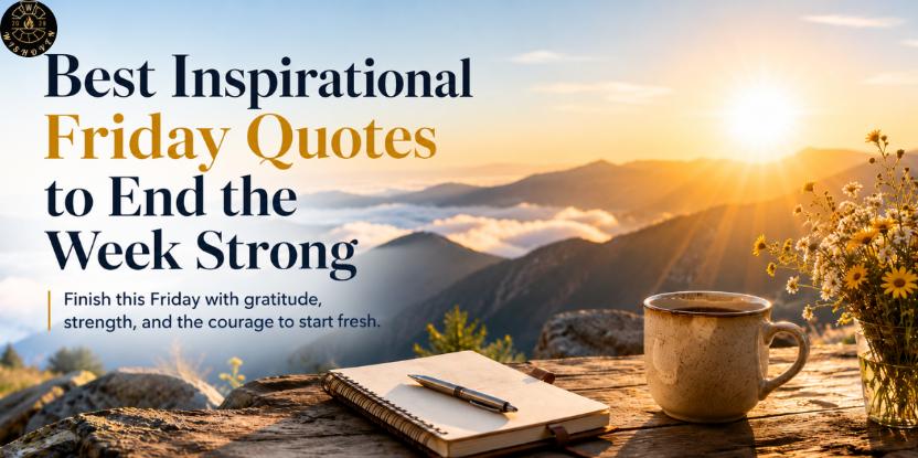 Best Inspirational Friday Quotes to End the Week Strong