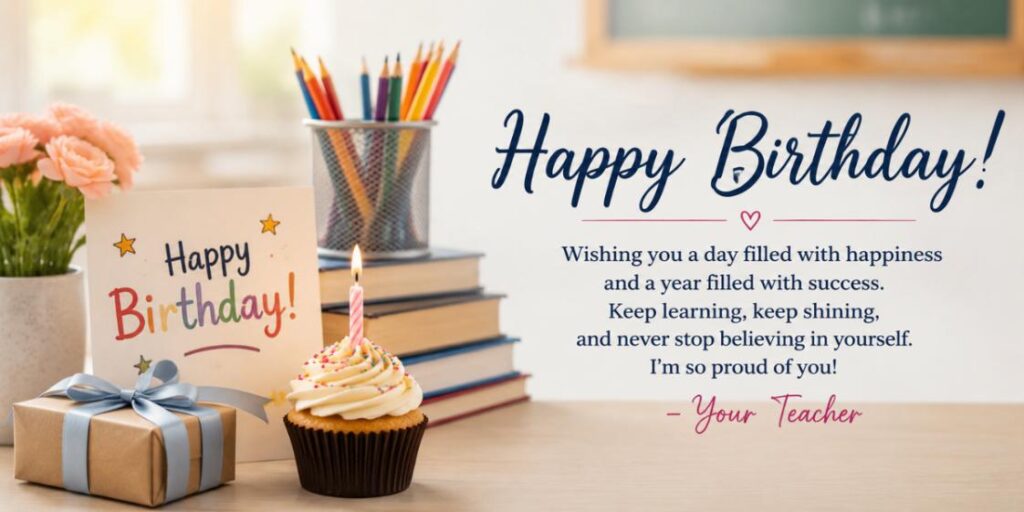Birthday Wishes for a Student Boy