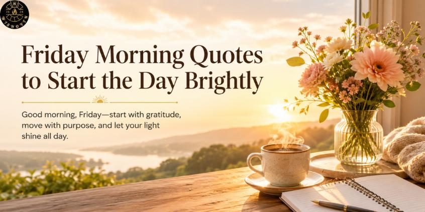 Friday Morning Quotes to Start the Day Brightly