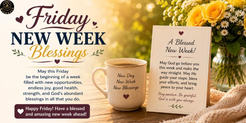 Friday New Week Blessings