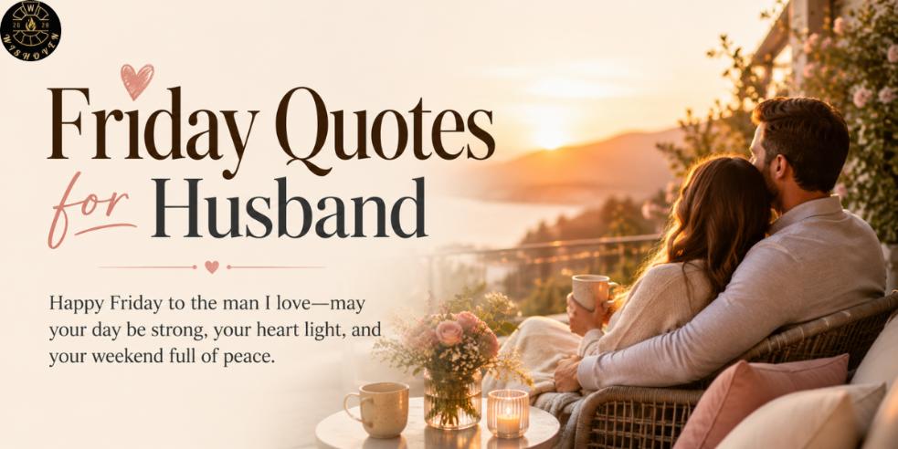 Friday Quotes for Husband
